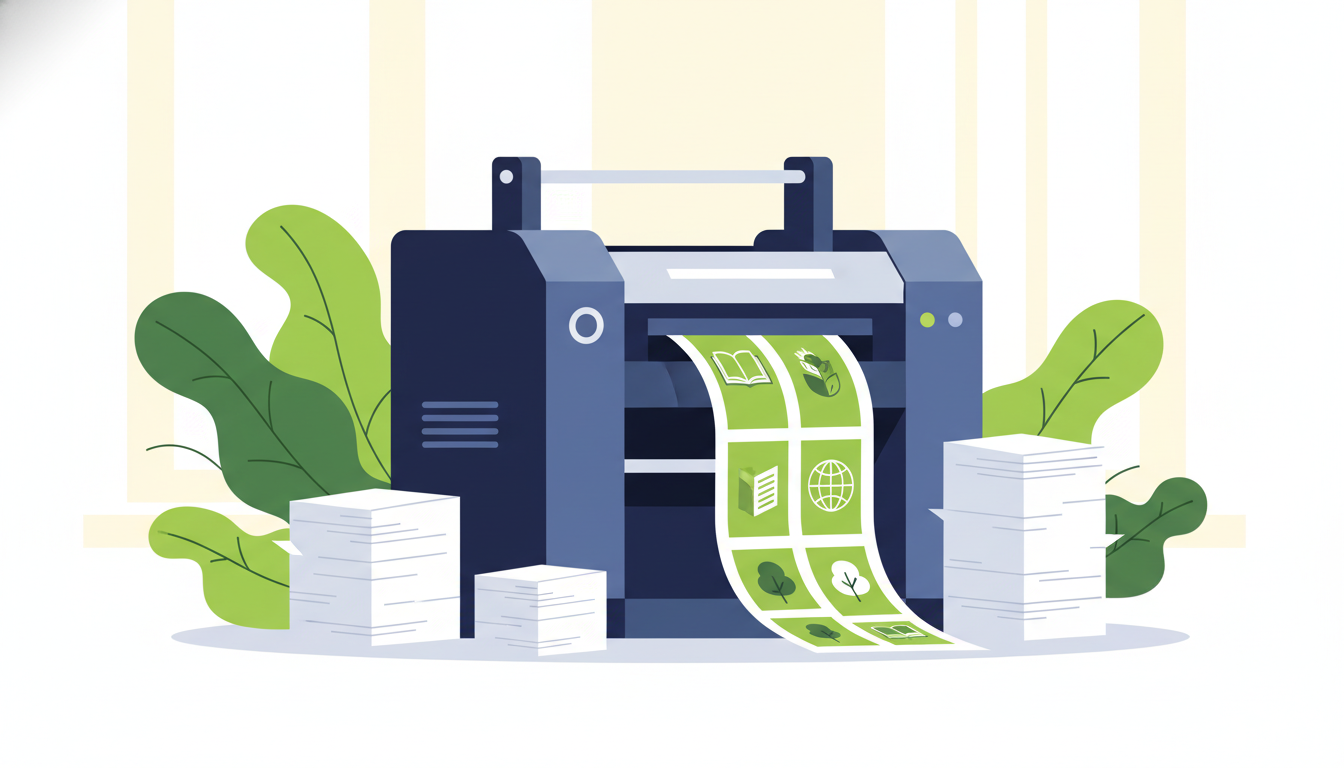 Nachhaltige Drucksachen für Bildungseinrichtungen: Der komplette Leitfaden für umweltfreundlichen Druck